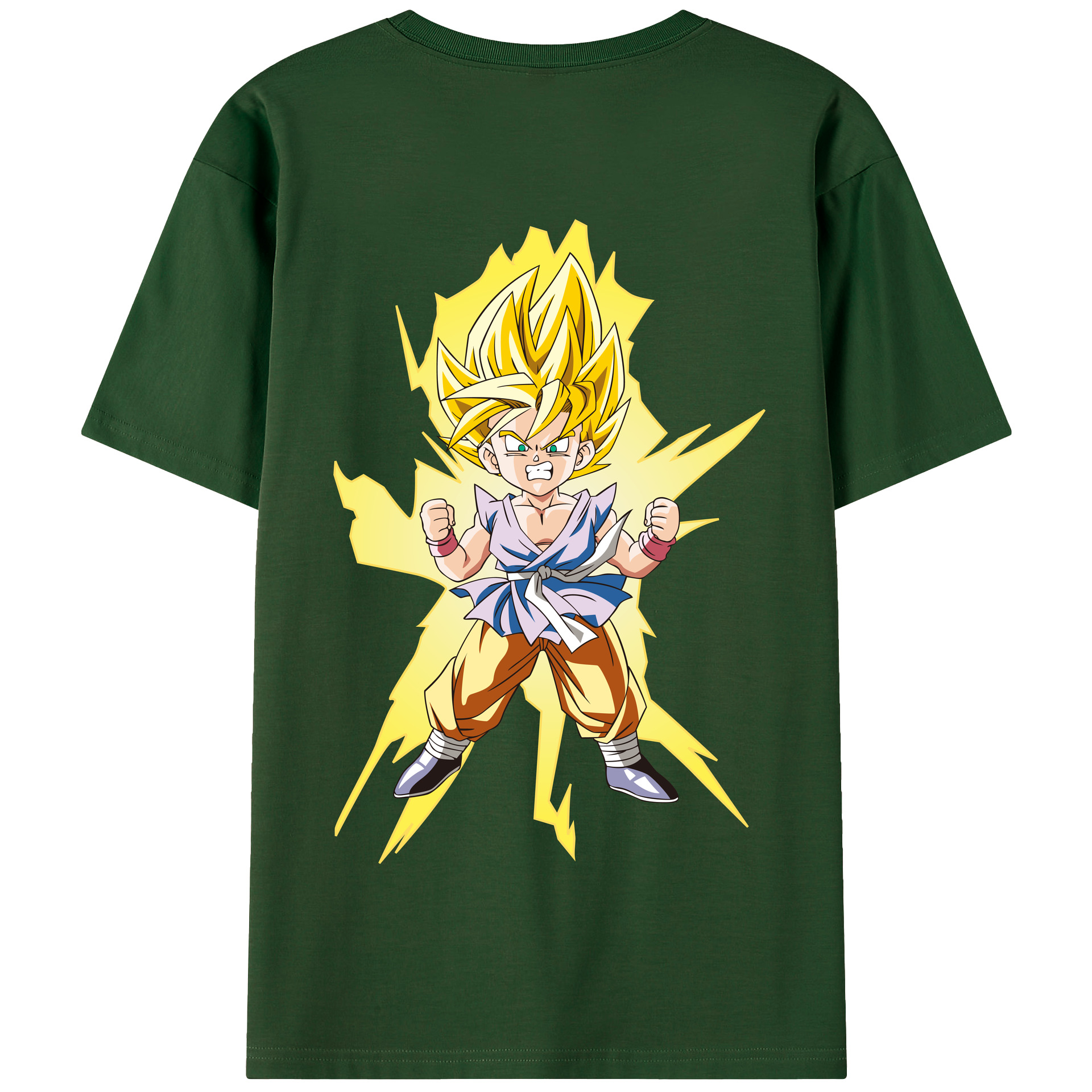 （画像用） ドラゴンボール ベジット DRAGON BALL Vegetto 綿100％半袖Tシャツ（背面プリント）